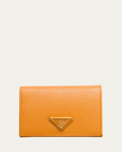 PRADA SMALL SAFFIANO LEATHER WALLET