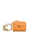 Prada Small Saffiano Leather Zipper Wallet