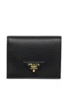 Prada Small Leather Bifold Wallet