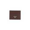 Prada Logo Leather Cardholder