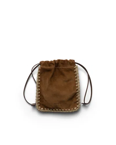 PRADA SUEDE SMARTPHONE CASE