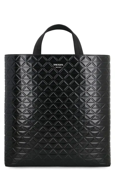 PRADA PRADA SMOOTH LEATHER TOTE BAG