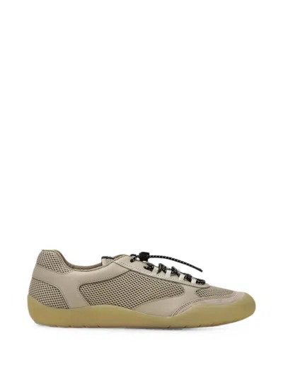 Prada Speedrock Leather Low-top Sneakers In Multi