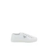 Prada Downtown Patent Leather Low-top Sneakers