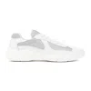 Prada Brogue Shoes Men White In Gray