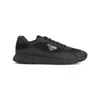 Prada Sneakers Prax 2.0 In Black Fabric And Mesh Men In Black