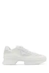 Prada Leather Sneakers In White