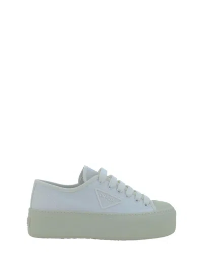 Prada Sneakers In Bianco