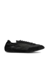Prada Collapse Re-nylon And Suede Sneaker Men In Black