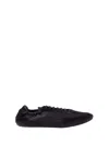 Prada Collapse Re-nylon And Suede Sneakers In Black