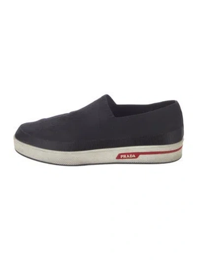 Pre-owned Prada Sneakers In Black