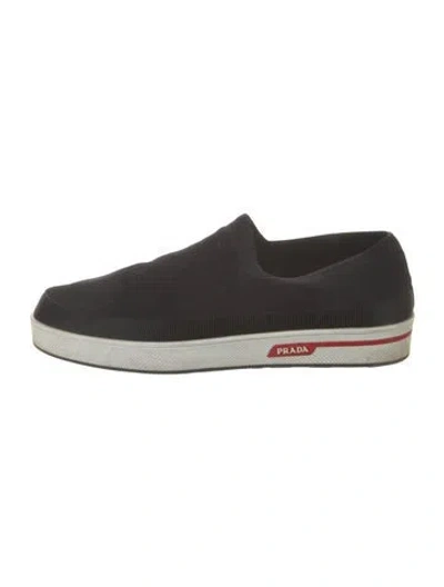 Pre-owned Prada Sneakers In Black
