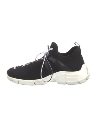 Pre-owned Prada Sneakers In Black