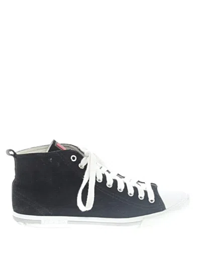 Pre-owned Prada Sneakers In Black