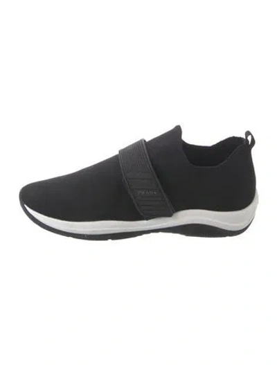 Pre-owned Prada Sneakers In Black