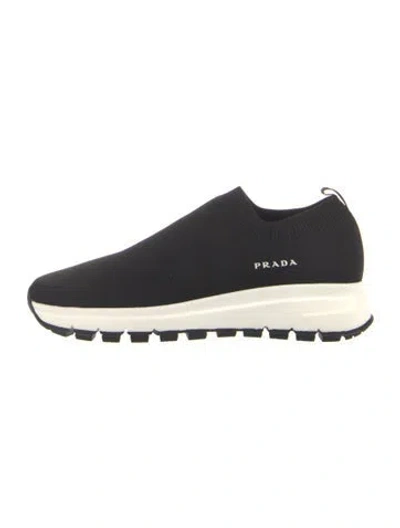 Pre-owned Prada Sneakers In Black