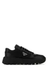 Prada Prax01 Re-nylon Lace-up Sneakers In Black