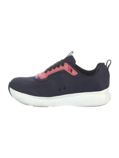 Pre-owned Prada Sneakers In Blue