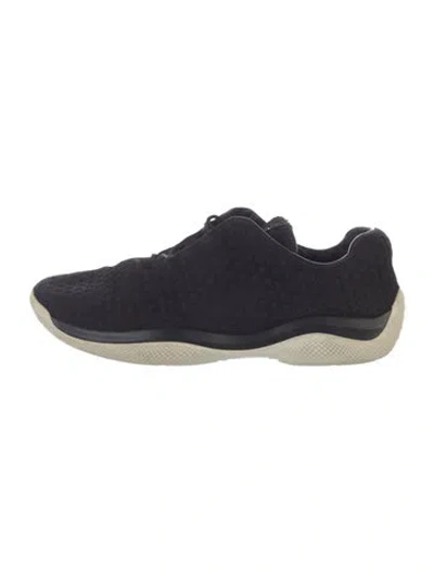 Pre-owned Prada Sneakers In Blue