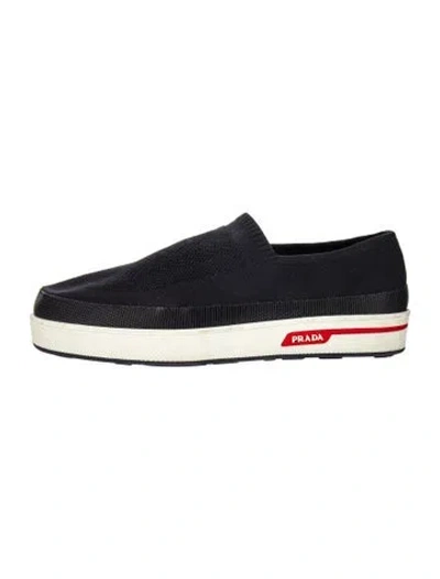 Pre-owned Prada Sneakers In Blue