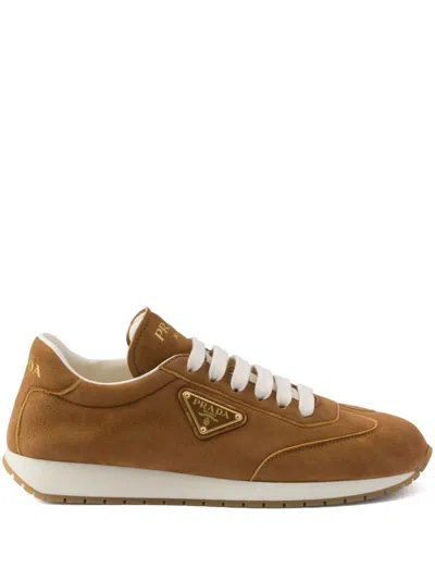 Prada Sneakers In Brown