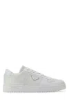Prada Sneakers Downtown In Pelle Bianca Uomo