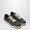 Prada Sneakers Downtown In Re-nylon And Gray Suede In Multi