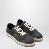 Prada Sneakers Downtown In Re-nylon And Gray Suede Men In Gray