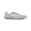 Prada Grey Re-nylon And Suede Collapse Sneakers In Gray