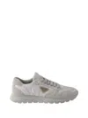 Prada Prax 2.0 Re-nylon And Suede Sneakers