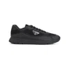 Prada Sneakers Prax 2.0 In Black Fabric And Mesh Men In Black