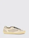 Prada Beige Solid Sneakers In Multi