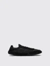 Prada Collapse Re-nylon And Suede Elasticized Sneakers In Black
