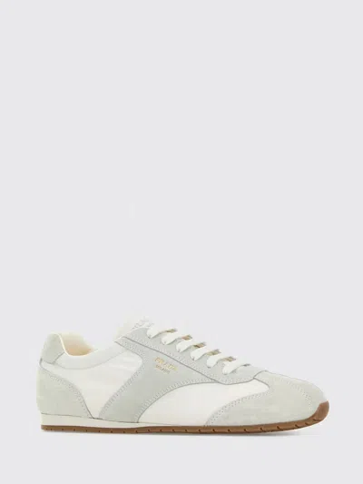 Prada Technical Fabric Sneakers In White