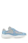 Prada America's Cup Panelled Sneakers In Multi