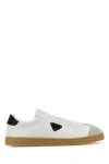 Prada Lane Leather Low-top Sneakers