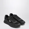 Prada Sneakers Prax 2.0 In Black Fabric And Mesh Men In Black