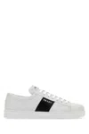 Prada Cloudbust Thunder Sneaker Aus Strickgewebe In White