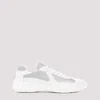 Prada Brogue Shoes Men White In Gray