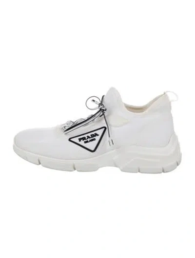Pre-owned Prada Sneakers In White