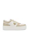 Prada Sneakers In White+desert