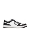 Prada Downtown Sneaker Aus Perforiertem Leder