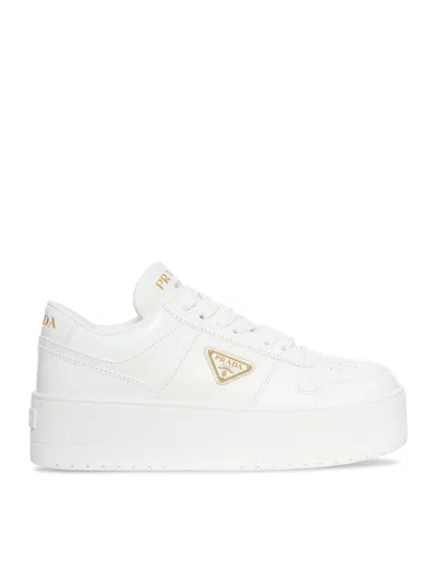 Prada Snekaers Downtown Bold Leather