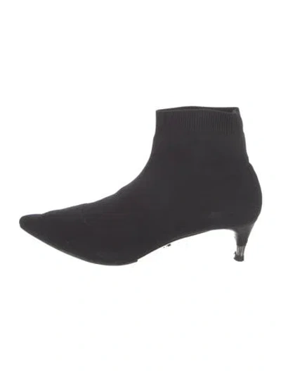 Pre-owned Prada Sock Boots In Blue