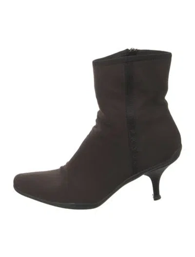 Pre-owned Prada Sock Boots In Multi