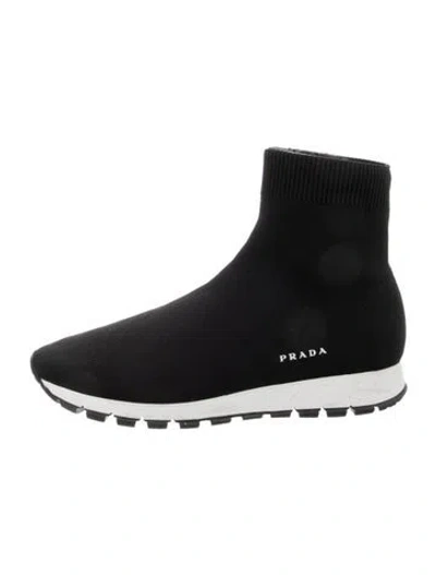 Pre-owned Prada Sock Sneakers In Multi