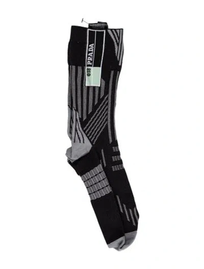 Pre-owned Prada Socks In Black