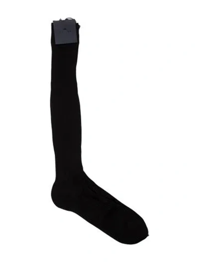 Pre-owned Prada Socks W/tags In Black