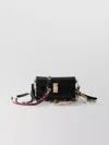 Prada Soft Calfskin Cross-body Bag In Black