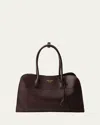 Prada Soft Grain Leather Top-handle Bag